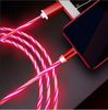Светящийся кабель Lightning цвет микс