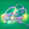 Гирлянда светодиодная СНОУ БУМ "Нитка росы" 10LED, мульти, 1 метр, от батареек (2*CR2032)
